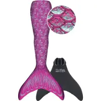 Fin Fun Mermaidens Flossen Mädchen in rosa, Größe 116-140