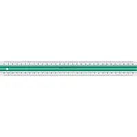 Linex Lineal - 30 cm - Grün - - One Size - Lineal