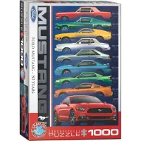 Eurographics Puzzle 50 Jahre Ford Mustang 1000 Teile