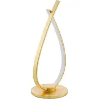 Eglo 97746, Gold, Aluminium, Stahl, Wohnzimmer, Klassisch, II, 14 W