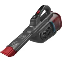 Black & Decker Dustbuster, Trocken, Filterung, Staubbeutel, Schwarz, Rot, 0,5 l, Akku
