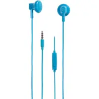 Vivanco ViVancoBUDZ, Kabelgebunden, Anrufe/Musik, 20 - 20000 Hz, 14 g, Kopfhörer, Blau