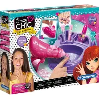 Clementoni Crazy Chic : Unghie Scintillanti, Nagelpolitur-Set für Kinder, 6 Jahr(e), Batterien erforderlich, Kunststoff, Mehrfarbig