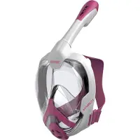 Seac Schnorchelmaske - Magica - Weiß/Pink - - S/M - Tauchermasken