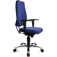 Topstar SITNESS 30 - Profi Bürostuhl Blau Stoff