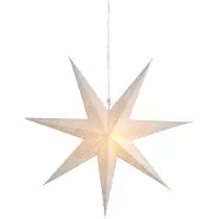 Star Trading Papierstern "Dot" ca. 70 cm Ø, incl. Kabel, Farbe weiss, 231-22