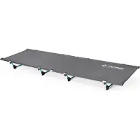 Helinox - Camping Bett - Lite Cot Black/Cyan Blue - schwarz