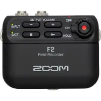 Zoom F2-BT Tragbarer Recorder mit Lavaliermikrofon mit integrierter Bluetooth-Steuerung