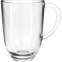 Leonardo Latte-Macchiato-Tasse "NAPOLI", transparent (klar), H:12cm Ø:8,2cm, Glas, Trinkgefäße, Latte-Macchiato-Tasse, 380 ml, 6-teilig