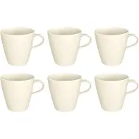 Villeroy & Boch Kaffeebecher Manufacture Rock Blanc Weiß (6-teilig)