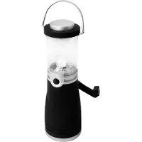 Eaxus Dynamo Camping Lampe, LED Laterne Kurbellampe, aufladbar ohne Batterien