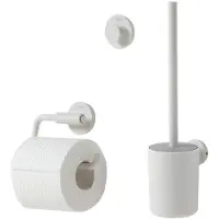 Tiger WC-Zubehör Set Urban White Ohne Klappe (3-Teilig)