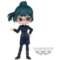 Banpresto Bandai Jujutsu Kaisen Maki Zenin Qposket Figur Schwarz Kinder Schwarz One Size