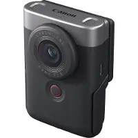 Canon PowerShot V10 Silber Vlogging-Kit, 20 MP, 5472 x 3648 Pixel, CMOS, 4K Ultra HD, Touchscreen, Silber