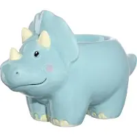 Leonardo Kindereierbecher Avventura Dinosaurier, Hellblau
