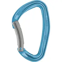 Petzl Djinn Bent Gate Snap Hook Blau