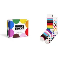 Happy socks Socken 2er-Pack Pride Socks Unisex Gift Set White-Schuhgröße 41 - 46