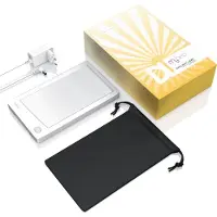 Mybeo Tageslichtlampe mit Metallständer, LED-Tageslichtleuchte mit Standfuß, 3x Helligkeitsstufen, Flacker- und UV-frei / A++ / 7W