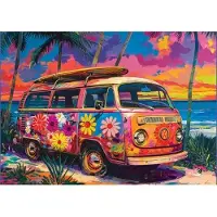 Eurographics Puzzle - XXL Pieces VW Bayside Shawna Stewart 500 Teile