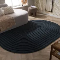 FRAAI Teppich Organisch - Flowy Arch Anthrazit 160x230 cm