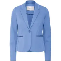 B.young BYRizetta Damen Blazer Jackenblazer Anzugsblazer mit Stretch Reverskragen 1-Knopf-Form Paspeltaschen Slim fit