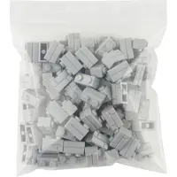 LEGO 1x2 Mauersteine Bausteine Hellgrau - 98283 NEU! Menge 250x