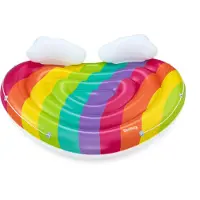 Bestway 43722 Rainbow Dreams Aufblasbare Insel