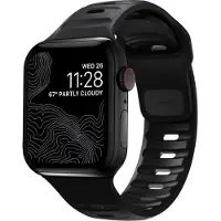 Nomad Sport Armband FKM für Apple Watch | 44/45/46/49 mm - Schwarz