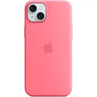 Apple Original iPhone 15 Plus Hülle - Silikon - Backcover/Soft Case - Rosa