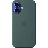 Apple Original iPhone 16 Hülle - Silikon - Backcover/Soft Case - Grün