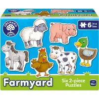Orchard Toys Puzzle Bauernhof 6-in-1