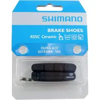 Shimano Cartridge Bremsgummi "R55C", Für Keramikfelge Rennbremse, SB-verpackt, für BR-9000 / BR-7900 / BR-7800 / BR-7700