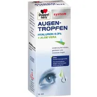 Doppelherz Augen-Tropfen Hyaluron 0.3% system