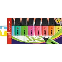 Stabilo Textmarker - BOSS - 8 st. - Mehrfarbig - - One Size - Filzstifte
