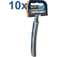 BIC Rasierer, Flex 3 Classic, 10 Stücke (Hit)