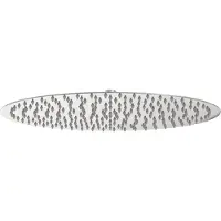 vidaXL Regenbrause Edelstahl 304 40 cm Rund
