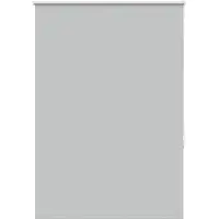 vidaXL Verdunkelungsrollo Hellgrau 95x130 cm Stoffbreite 90,7 cm