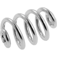 Brooks England B66/b66 S/b67/b73/champion/champion S Rechte Hintere Feder Silber Silber One Size