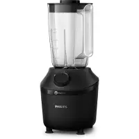 Philips 3000 series HR2041/41 Standmixer, Tischplatten-Mixer, 1 l, Pulsfunktion, 0,85 m, 450 W, Schwarz
