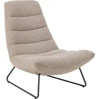 Molecule Sessel Milford Beige, Sitzhöhe 43 cm, Sitzbreite 82 cm, Sitztiefe 56 cm