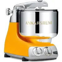Ankarsrum AKM 6230/AKR6230 KÃ1/4chenmaschine, Edelstahlgehäuse, 1500 Watt, 7 l Behälter, Geschwindigkeiten stufenlos einstellbar