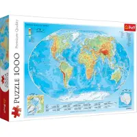 Trefl Puzzle 1000 Teile Weltkarte