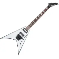 Jackson JS Series King V JS32 Weiß mit schwarzen Fasen