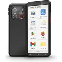 Emporia emporiaSMART.6lite, 13,8 cm (5.45"), 6 GB, 128 GB, 13 MP, Android 13, Schwarz, Silber