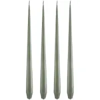 Ester & Erik Spitzkerze 32 cm 4er Set Green Soil