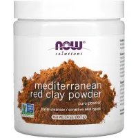 Now , Lösungen, Mittelmeer-Roter Tonpulver, 14 oz (397 g)