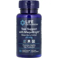 Life Extension , Tear Support, mit Maqui-Beerenextrakt,vegane Kapseln, Vegetarisch 30 St Kapseln