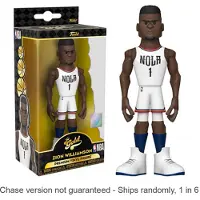 Funko POP! Pop! Gold Nba Pelicans Zion Williamson Figur 12 Cm One Size