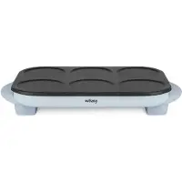 H.Koenig 1500 W Crepe Maker - Perfekt für Gourmet-Pfannkuchen und Waffeln