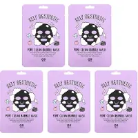 G9SKIN , Self Aesthetic, Pore Clean Blasen-Gesichtsmaske, 5 Blätter, je 0,78 fl oz (23 ml)